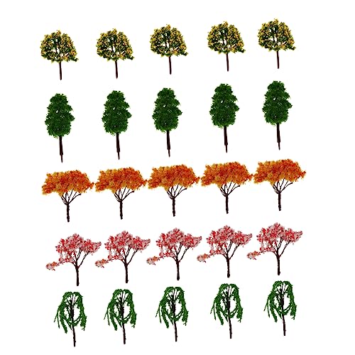 SEWOART 25 Stück Mikro-landschaftsverzierung Modellbaum Miniaturbäume Simulation Baumdekor Baumschmuck Künstliche Miniaturpflanze Mini-landschaftsdekor Sandtischverzierung Plastikblume SEWOART 25 Stück Mikro-landschaftsverzierung Modellbaum Miniaturbäume Simulation Baumdekor Baumschmuck Künstliche Miniaturpflanze Mini-landschaftsdekor Sandtischverzierung Plastikblume von SEWOART