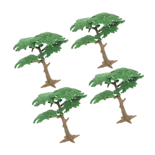 SEWOART 4 Pcs Miniaturbäume Miniaturbaummodell Für Sandtisch Miniatur -Szene Model Bäume Miniaturbaum Ornamente Dollhouse Szenen Lieferungen von SEWOART