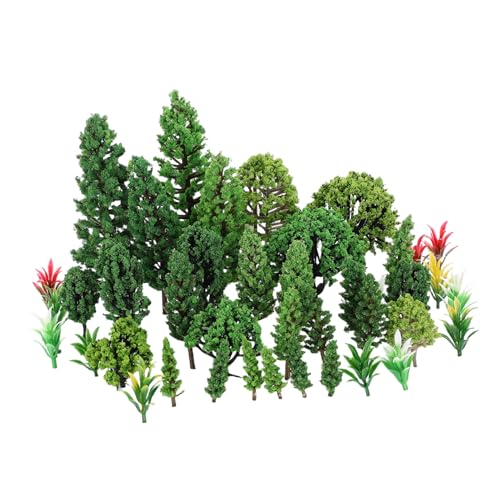 SEWOART 40 Stück Teiliges Miniatur Modellbäume Realistische Gemischte Landschaftsbäume aus Kunststoff Vielseitig für DIY Mikro Landschaften Dioramen Modellbau und Bastelprojekte SEWOART 40 Stück Teiliges Miniatur Modellbäume Realistische Gemischte Landschaftsbäume aus Kunststoff Vielseitig für DIY Mikro Landschaften Dioramen Modellbau und Bastelprojekte von SEWOART