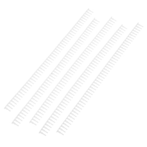 SEWOART 5-teiliger Miniaturzaun Im Maßstab 1:100: Realistisches Mikrolandschafts-gartengeländer – DIY-architekturmodellbau, Puppenhauszubehör von SEWOART