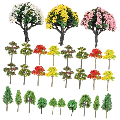 SEWOART 60Stücke Miniaturpflanzen mit DIY Fälschungsbaum Diorama für Landschaftsmodell Farben Hochwertigem Kunststoff für Szenenlayouts SEWOART 60Stücke Miniaturpflanzen mit DIY Fälschungsbaum Diorama für Landschaftsmodell Farben Hochwertigem Kunststoff für Szenenlayouts von SEWOART