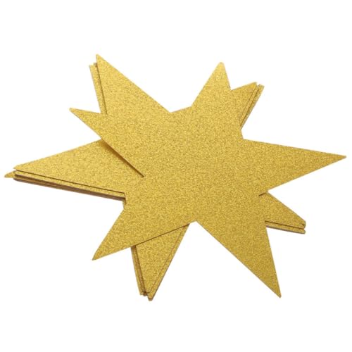 SEWOART 80 Stück Glitter Stern Dekorationen aus Robustem Glitzerpapier Faderesistente Bunte Fünfzackige Papiersterne für Klassenzimmer Wandtafel Diy Bastelprojekte für Schulanfang und SEWOART 80 Stück Glitter Stern Dekorationen aus Robustem Glitzerpapier Faderesistente Bunte Fünfzackige Papiersterne für Klassenzimmer Wandtafel Diy Bastelprojekte für Schulanfang und von SEWOART