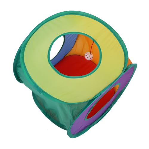 SEWOART Indoor Katzen Tunnelsystem Faltbarer Katzentunnel für Selbstbeschäftigung Spielzeugröhre für Katzen zur Stressreduktion und Unterhaltung SEWOART Indoor Katzen Tunnelsystem Faltbarer Katzentunnel für Selbstbeschäftigung Spielzeugröhre für Katzen zur Stressreduktion und Unterhaltung von SEWOART