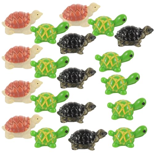 SEWOART Mini-schildkröten-Ornament Aus Kunstharz 20 Stück Mikro-landschafts-Dekoration Schildkröten-Verzierungen Für Tisch Oder Garten SEWOART Mini-schildkröten-Ornament Aus Kunstharz 20 Stück Mikro-landschafts-Dekoration Schildkröten-Verzierungen Für Tisch Oder Garten von SEWOART