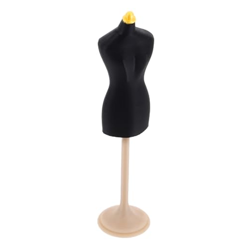 SEWOART Miniatur Puppenständer Schwarz Stabiler Abnehmbarer Mini Mannequin Halter für Kinderkleidungsdesign Kompakt Tragbar Zuverlässig als Puppenhaus Zubehör und Präsentationshilfe SEWOART Miniatur Puppenständer Schwarz Stabiler Abnehmbarer Mini Mannequin Halter für Kinderkleidungsdesign Kompakt Tragbar Zuverlässig als Puppenhaus Zubehör und Präsentationshilfe von SEWOART