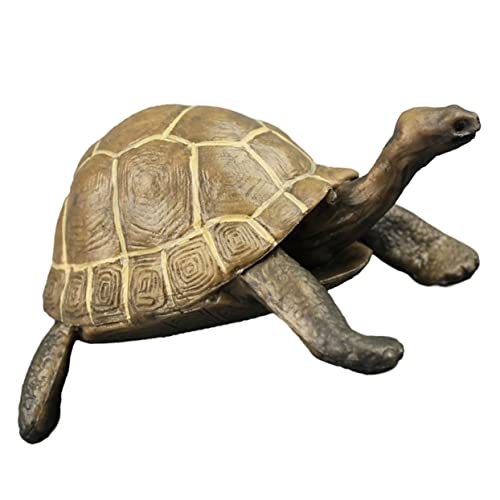 SEWOART Realistische Schildkröte Lifelike Tortoise Modell für Garten Deko und Bildung Partys Detailreiche und Farbenfrohe von SEWOART