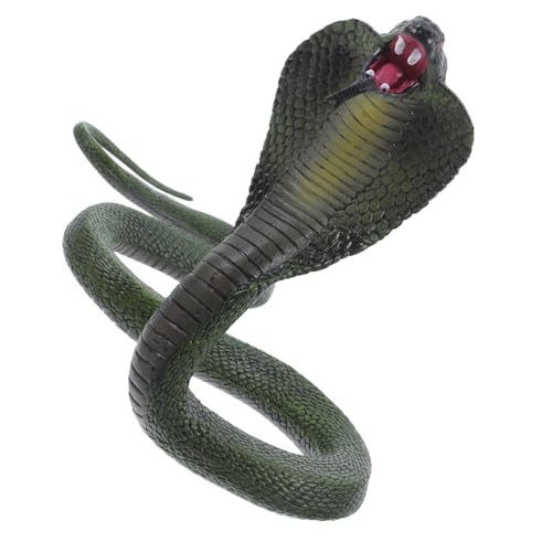 SEWOART Realistisches Cobra Modell Große Schlangenfigur Lebensecht für Haus Büro Dekoration Streichspielzeug Party Halloween Requisiten Vielseitige Deko SEWOART Realistisches Cobra Modell Große Schlangenfigur Lebensecht für Haus Büro Dekoration Streichspielzeug Party Halloween Requisiten Vielseitige Deko von SEWOART