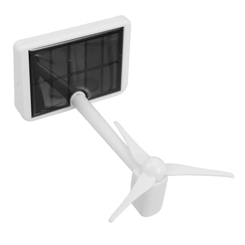 SEWOART Solarventilator Für Solarbetriebene Modell Lehrmittel Für Schreibtisch Und Garten Für Experimente Nachhaltige Praktiken von SEWOART