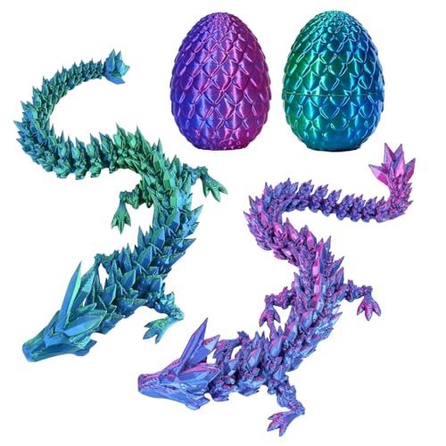 SFSSHUI 2 Stück Drache mit beweglichen,Beweglicher Drachen,Drachen Figuren Drachenei,3D Dracheneier Wohnkultur,Oster Spielzeug,Desktop Dekoration,Autodekoration. SFSSHUI 2 Stück Drache mit beweglichen,Beweglicher Drachen,Drachen Figuren Drachenei,3D Dracheneier Wohnkultur,Oster Spielzeug,Desktop Dekoration,Autodekoration. von SFSSHUI