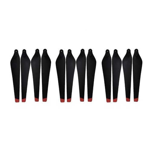 12 Stück Universal T20 T10 T16 Carbon Drohnenpropeller Kompatibel mit 3390 Sprühdrohne Klapppropellerflügel Universal(T20 Props 12pcs) von SFWWPFSKK