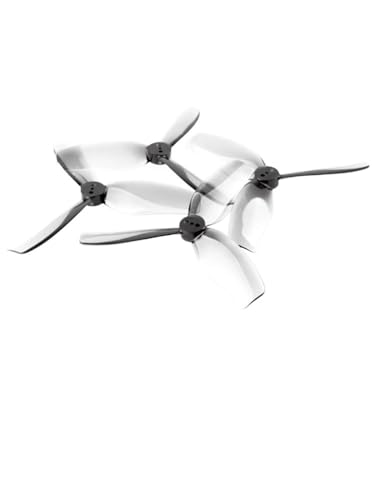 2/4/8/16 Paare DT90 T90MMX3 Propeller 90 mm 3-teilig 1,5 mm PC-Propeller Kompatibel mit RC FPV Drone CL35 3,5 Zoll Universal(2 Pairs Gray) von SFWWPFSKK