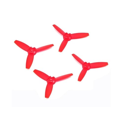 2 Paar CW/CCW Propellerstück Kompatibel mit P 3.0 RC Drone Quadcopter Drone Ersatzteile Zubehör Komponenten Universal(2pairs Red) von SFWWPFSKK