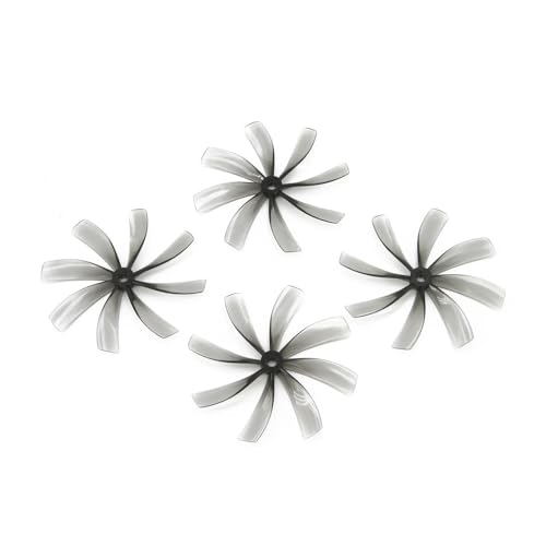 2 Paar kompatible 89 mm 89 x 8 8-teilige CW CCW 3,5-Zoll-Propeller mit 5 mm Welle, Propeller for Racing Drone Quadcopter Universal von SFWWPFSKK