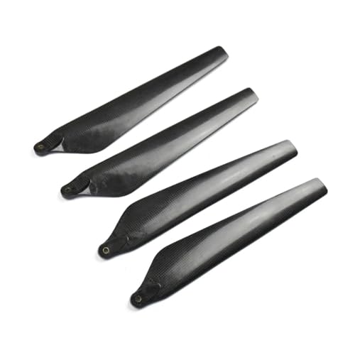 28 Zoll Carbon Folding 2880 Propeller CW CCW Propeller Ohne/Mit Clip Kompatibel mit E5000 Remote Agriculture Drone Universal(2880-4PCS no clamp) von SFWWPFSKK