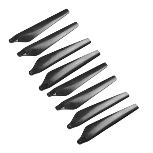 28 Zoll Carbon Folding 2880 Propeller CW CCW Propeller Ohne/Mit Clip Kompatibel mit E5000 Remote Agriculture Drone Universal(2880-8PCS no clamp) von SFWWPFSKK
