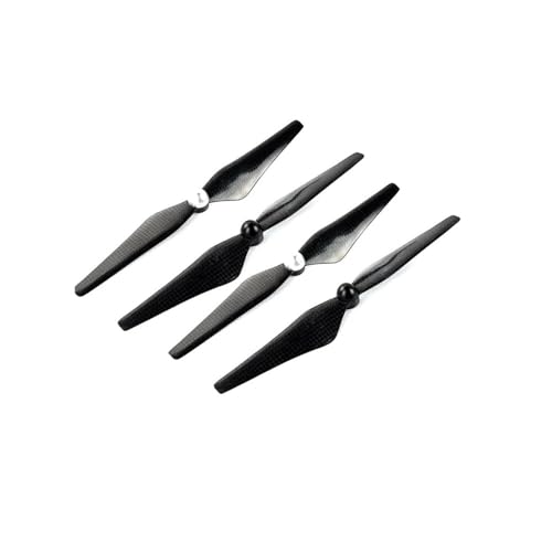 4/8 Stück Carbon 9450 Propeller selbstsicherndes Laufrad CW CCW Propeller kompatibel mit P3 Standardversion/Profiversion/Drohnenflügel Universal(Black Silver 4pcs) von SFWWPFSKK