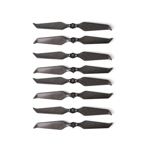 4/8 stücke Carbon Propeller Geräuscharm laufrad Kompatibel 2P Drone Quick Release 8743 Prop Zubehör Flügel Ersatzteile Universal(8743F-8pcs) von SFWWPFSKK