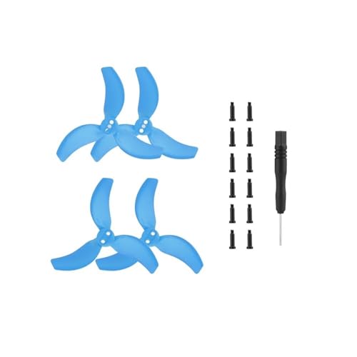 4/8 Stück Propeller Kompatibel mit A 2 Drone Prop Stück Leichter Flügelventilator Ersatz Ersatzteile A 2 Zubehör Universal(Blue 2 Pairs) von SFWWPFSKK