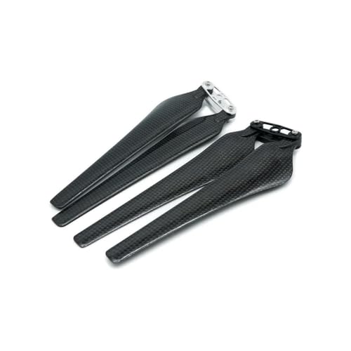4/8 Stück Universal E1200 1760 Carbon Propeller Cw CCW 1760 17 Zoll Klapppropeller Stück Kompatibles Drohnenpropeller Stück Professionelles Zubehör Universal(1760 4PCS with clamp) von SFWWPFSKK
