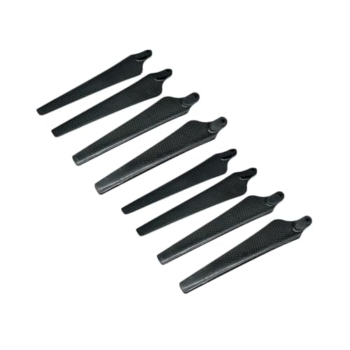 4/8 Stück Universal E1200 1760 Carbon Propeller Cw CCW 1760 17 Zoll Klapppropeller Stück Kompatibles Drohnenpropeller Stück Professionelles Zubehör Universal(1760 8PCS no clamp) von SFWWPFSKK