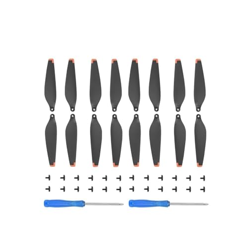 4 Paar Propellerersatzteile kompatibel mit 4 6030F Propellerstück Flügelventilator Drohnenersatzteile Zubehör Universal(Silver) von SFWWPFSKK