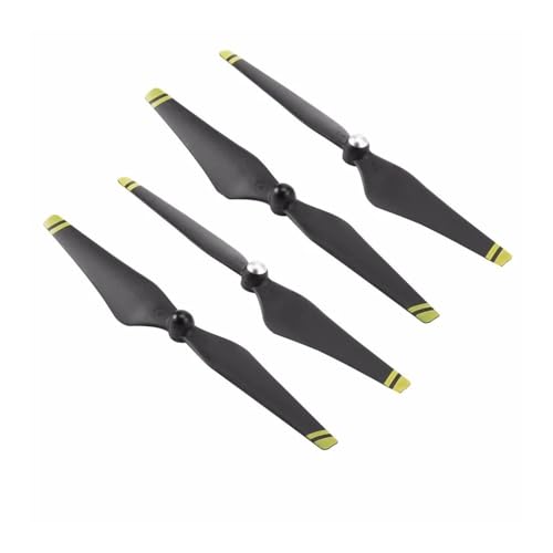4 Stück 9450 Propeller kompatibel mit 3 3A 3P 3S Drohne Ersatzteil Propeller selbstspannende Propeller 2 P2V CW CCW universell(Gold) von SFWWPFSKK