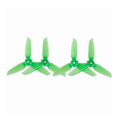4-teiliges Set Drohnenpropeller Kompatibel mit 5328S Prop Impeller Ersatz Schnellverschluss Flügelventilator Ersatzteile Zubehör Universal(Green Props 4pcs) von SFWWPFSKK