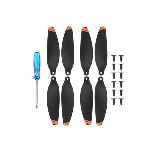 4726 Propellerlaufrad Ersatz Kompatibel mit 4K 2/SE Drone Leichte Flügel Fan Ersatzteile Universal(Orange 2 Pair) von SFWWPFSKK