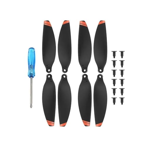 4726 Propellerlaufrad Ersatz Kompatibel mit 4K/M 2/SE Drone Leichte Flügel Fan Ersatzteile Zubehör Universal(Orange 2 Pair) von SFWWPFSKK