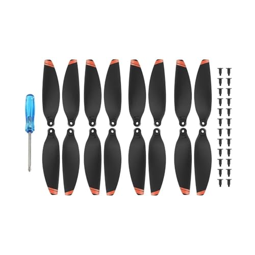 4726 Propellerlaufrad Ersatz Kompatibel mit 4K/M 2/SE Drone Leichte Flügel Fan Ersatzteile Zubehör Universal(Orange 4 Pair) von SFWWPFSKK