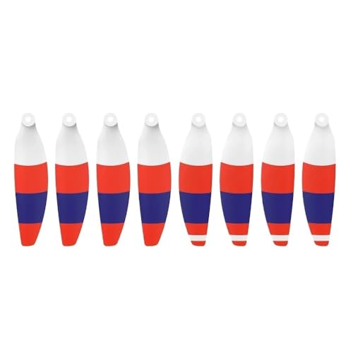 4726F Propeller Kompatibel mit 2S Drone Leichtes, geräuscharmes Laufrad, Flügelventilator, austauschbare Ersatzteile, Drohnenzubehör, universell(Colorful 8pcs) von SFWWPFSKK