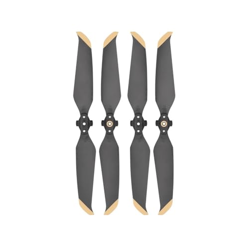 7238F Propeller Kompatibel 2/2S UAV Geräuscharm Propeller laufrad Fan 2S/A 2 UAV Zubehör Universal(2 Pair Gold) von SFWWPFSKK
