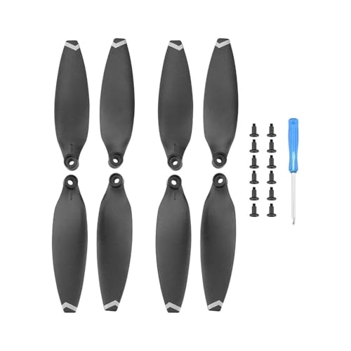 8/16 Stück Schnellverschluss-Propeller, kompatibel mit X8 V2-Drohnen-Propellerstück, Flügelventilator-Zubehör, Ersatzschraubensatz, universell(8pcs White) von SFWWPFSKK
