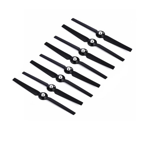 8 Stück Propeller Kompatibel mit Q500 4K Drone Ersatzteile Schnellverschluss Selbstsichernde Propeller Ersatzteil 13 Zoll Universal(8pcs Black) von SFWWPFSKK