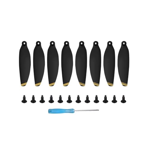 8-teiliges Set Kompatibel Mit M 1 Drone Zubehör Propeller Universal(Silver) von SFWWPFSKK