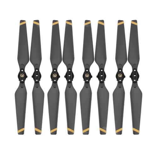 8-teiliges Set 8330 Propeller kompatibel Drohne faltbar Schnellspanner Requisiten Ersatzteil Zubehör Ersatzteile CW CCW Lüfter Universal(8pcs Blue) von SFWWPFSKK