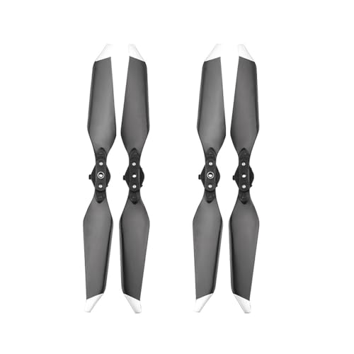 8331 4/8 stücke Geräuscharm Propeller Kompatibel Drone Noise Propeller stück Requisiten Klapp Propeller stück Universal(2 Pair Silver) von SFWWPFSKK