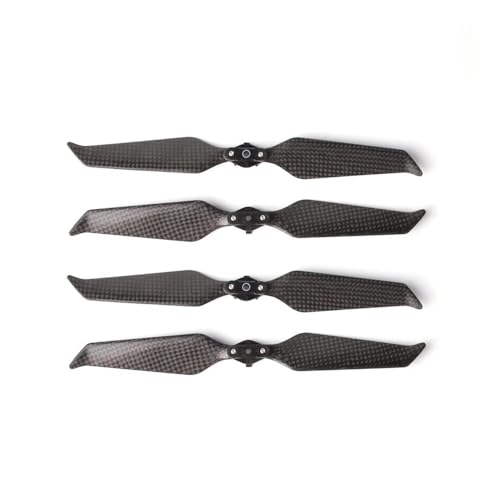 4/8 stücke Carbon Propeller Geräuscharm laufrad Kompatibel 2P Drone Quick Release 8743 Prop Zubehör Flügel Ersatzteile Universal(8743F-4pcs) von SFWWPFSKK