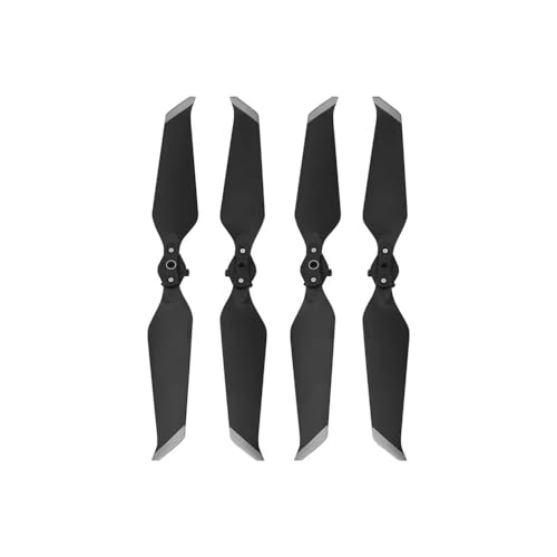 Kompatibel mit 2 Pro 8743's 4/8 Stück Propeller, Geräuscharme Propeller, Schnellverschluss-Klappstück, Geräuschpropeller, universell for Drohnenzubehör(4PCS Silver) von SFWWPFSKK