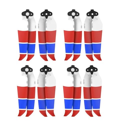 Kompatibel mit 2S/A2 Schnellspannpropellern 7238F, geräuscharmen Flügelventilatoren, Ersatzteilen, Reparaturteilen universell(Colorful 8pcs) von SFWWPFSKK