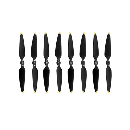Kompatibel mit 3S Propeller 8747F Laufrad Schnellverschluss Flügelventilator Ersatzpropeller Zubehör Universal(4Pairs Gold) von SFWWPFSKK