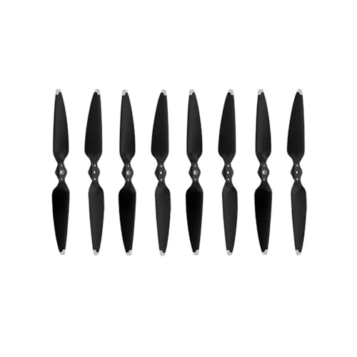 Kompatibel mit 3S Propeller 8747F Laufrad Schnellverschluss Flügelventilator Ersatzpropeller Zubehör Universal(4Pairs Silver) von SFWWPFSKK