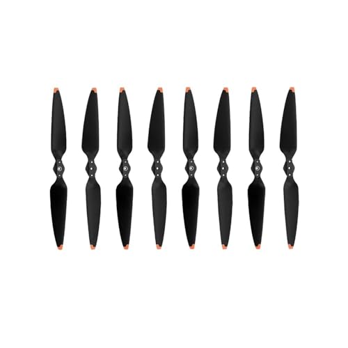 Kompatibel mit 3S Propeller 8747F Laufrad Schnellverschluss Flügelventilator Ersatzpropeller Zubehör Universal(4Pairs Orange) von SFWWPFSKK