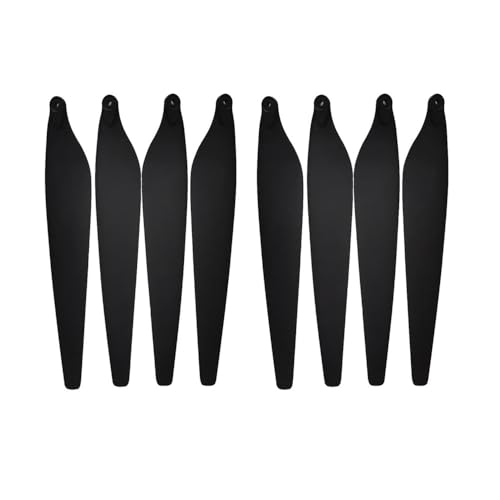 Kompatibel mit 4/8 Stück 30 Zoll Faltbarer Carbon-Propeller 3090 CW CCW Propellerstützen Kompatibel mit X8 Landwirtschaftsdrohne Ersatzreparatur Propeller Universal(Black Edge 8pcs) von SFWWPFSKK