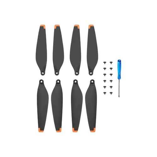 Kompatibel mit 6030 Propellerstück for 3 Pro Drone Ersatzflügel Leichter Propellerlüfter Kompatibel mit M 3 Pro Zubehör Universal(2 Pairs Orange) von SFWWPFSKK