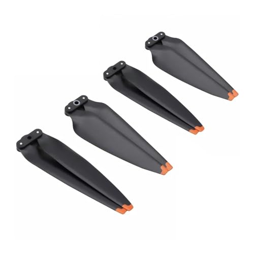 Kompatibel mit A 3 Propeller 8747F CW CCW Laufrad Schnellverschluss Flügelventilator Ersatzpropeller Zubehör Universal(Black Orange 4pcs) von SFWWPFSKK