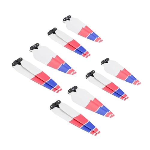 Kompatibel mit A 3 Propeller 8747F CW CCW Laufrad Schnellverschluss Flügelventilator Ersatzpropeller Zubehör Universal(Colorful 8pcs) von SFWWPFSKK