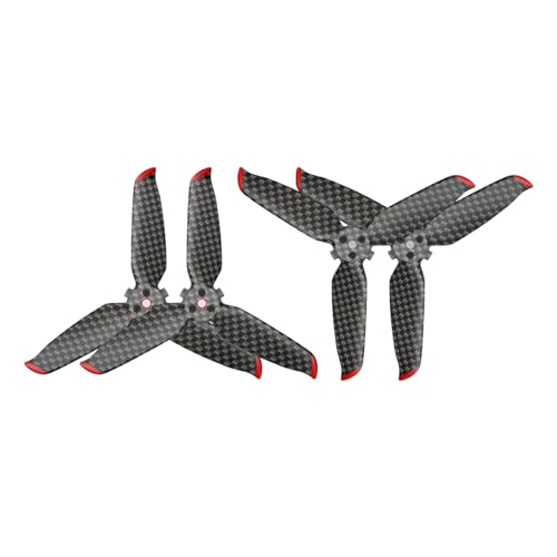 Kompatibel mit Carbon-Propellern Starke und leichte Propeller 5328S Faltbare, geräuscharme Propeller 3-teiliges Zubehör Universal(5328s Props 4pcs) von SFWWPFSKK