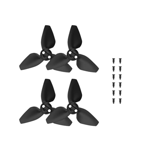 Kompatibel mit Drohne 2016S Propeller Lüfterrad Ersatzpropeller mit Schraubendreher Ersatzteile Universal(Black) von SFWWPFSKK