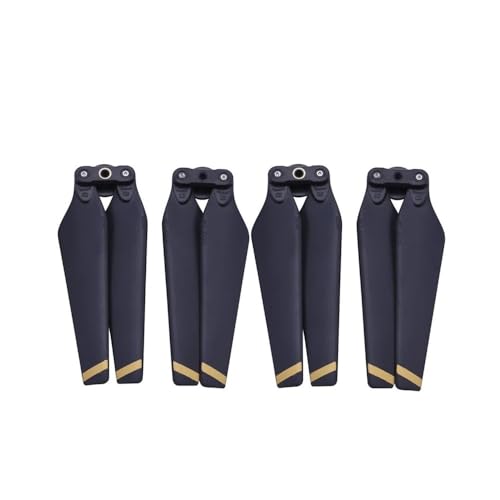 Kompatibel mit Drohne Schnellverschlusspropeller 8330 CW CCW Klapppropeller Ersatzpropeller Ersatzteile Reparaturteile Universal(8330F Gold 4pcs) von SFWWPFSKK